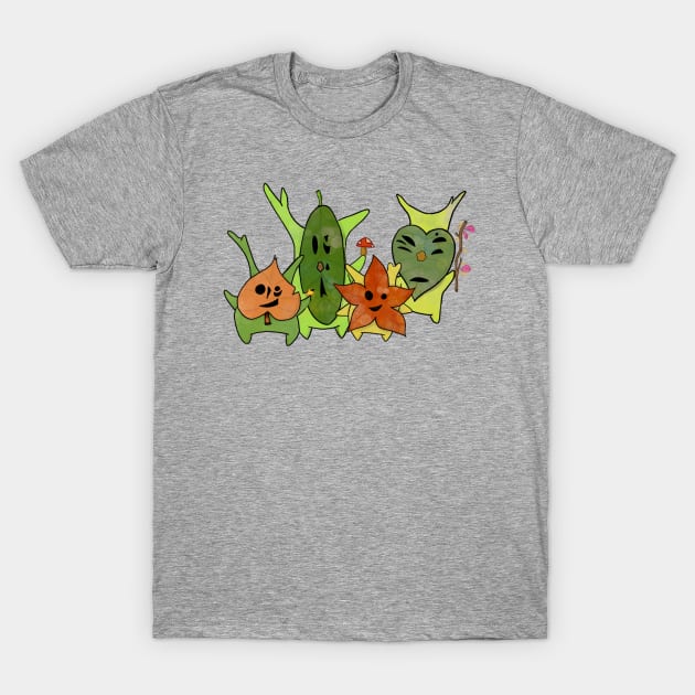 Pesky Little Seedlings T-Shirt by triotdesigns